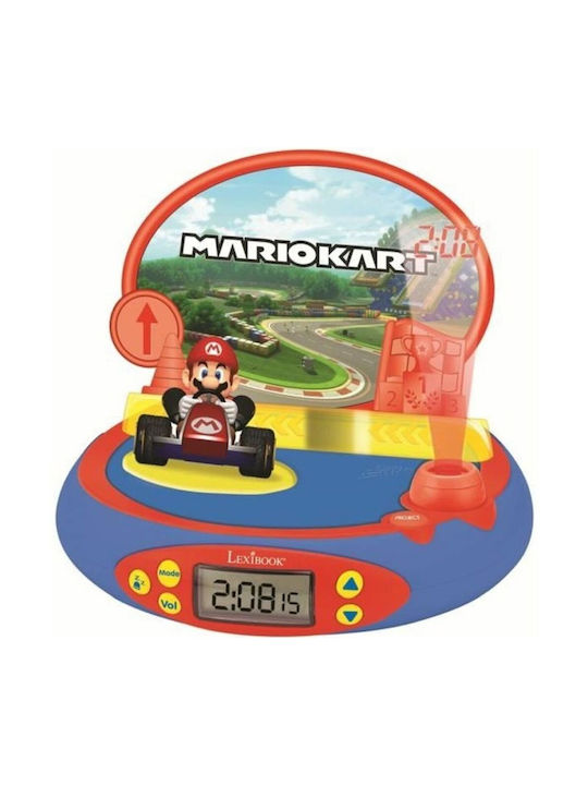 Lexibook Schreibtischuhr Mario Kart 1Stück