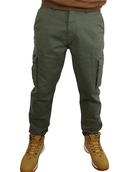 Trousers Cargo Elastic Khaki