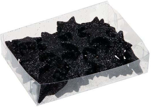 Othmar Christmas Decorative Element for DIY Crafts Black 48pcs
