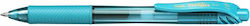 Pentel Energel Pen 0.35mm with Turquoise Ink 12pcs