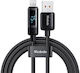 Mcdodo Braided to Lightning Cable 12W Black 1.2m (CA-5000)