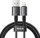 Mcdodo Braided USB-A to Lightning Cable 12W Μαύρο 1.2m (CA-3580)