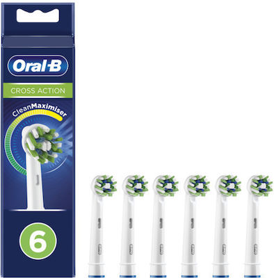 Oral-B Ανταλλακτικές Κεφαλές Ηλεκτρικής Οδοντόβουρτσας Cr.Act Oral B (6τεμ)