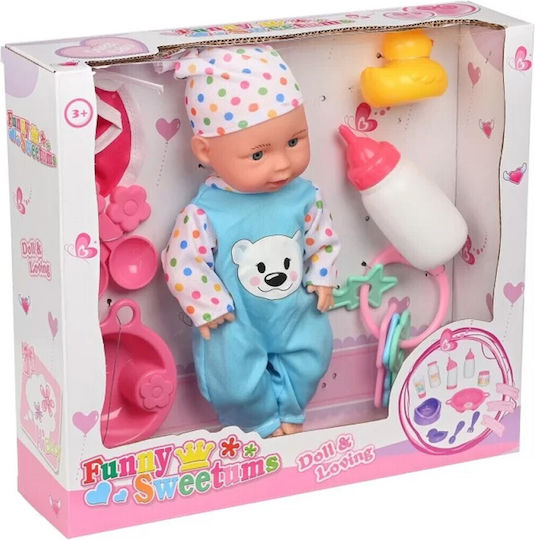 Martin Toys Σετ με Μωρό Κούκλα για 3+ Ετών 26 εκ.