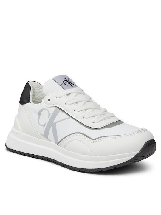 Calvin Klein Παιδικά Sneakers Λευκά