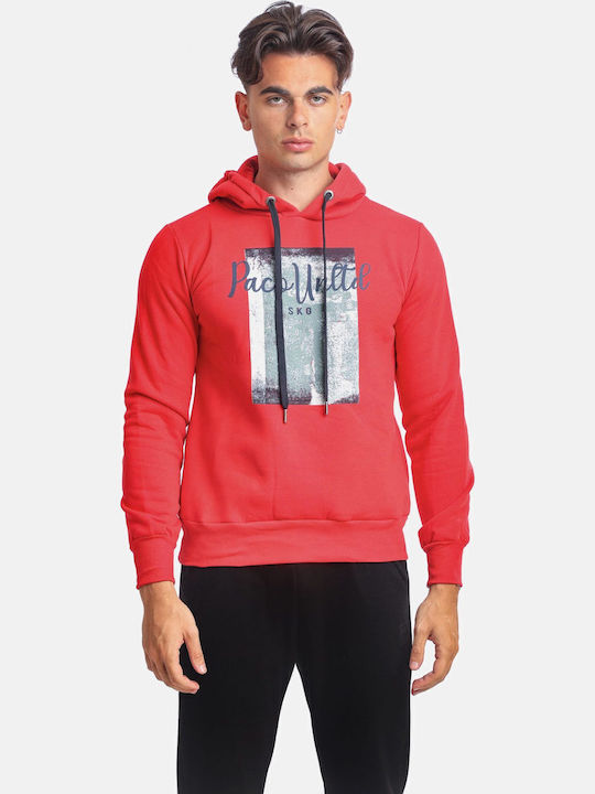 Paco & Co Sweatshirt with Hood Red