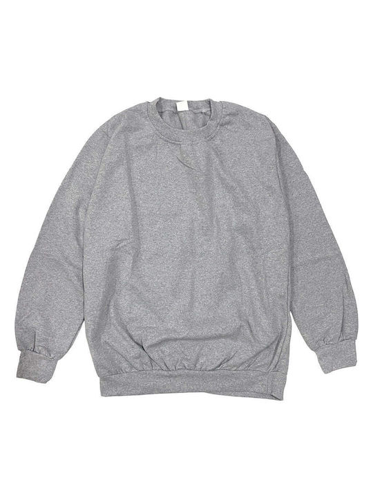 Ustyle Men's Sweatshirt Gray