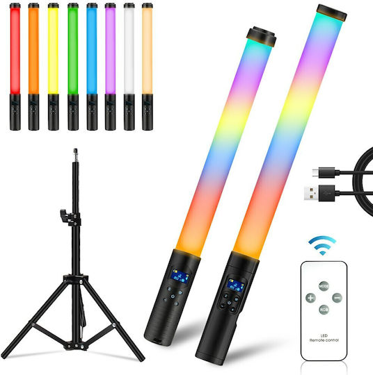 Rgb Light Kit Φωτισμού 3000K 20W με Φωτεινότητα 2000lm