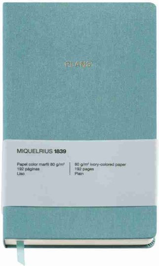 Miquelrius Carnet 96 Foi A5 cu Puncte Turcoaz