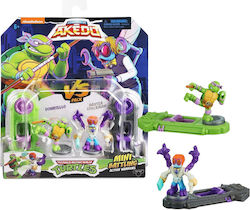 Liniex Miniature Toy Akedo Turtles Donatello VS Baxter Stockman for 6+ Years