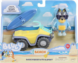 Liniex Miniature Toy Beach Quad Bluey for 3+ Years