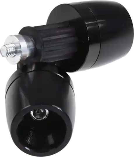 Innovaciones MS Motorcycle Handlebar Counterweights in Black Colour