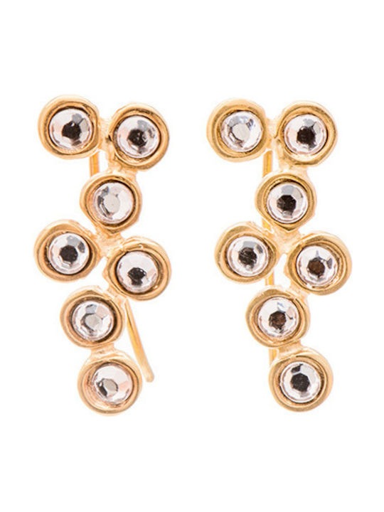 LifeLikes Stars Earrings Gold Plated