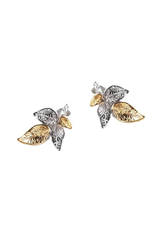 Paraxenies Earrings made of Silver Gold Plated