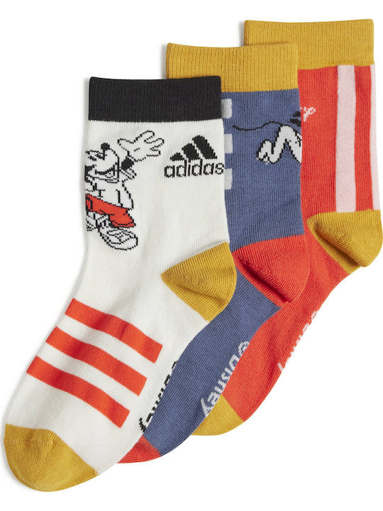 adidas Șosete pentru Copii Performance Multicolore 3 Perechi