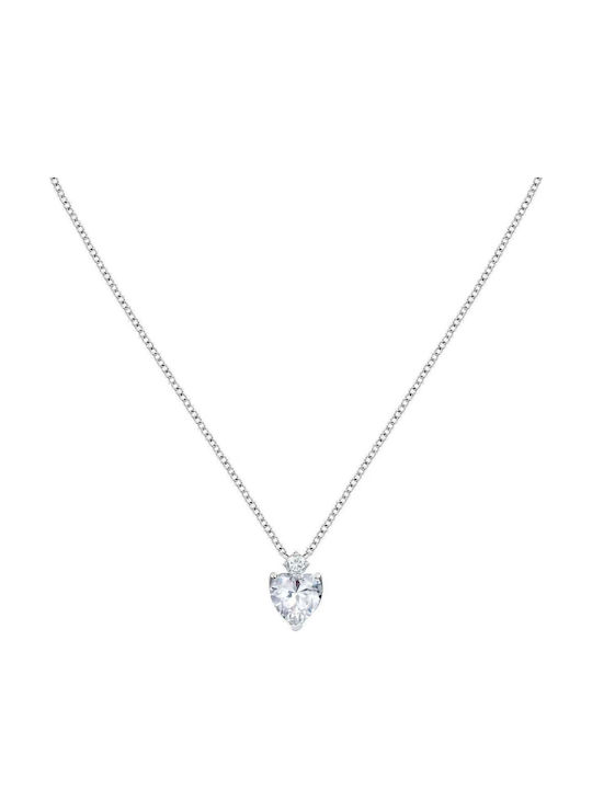Morellato Tesori with design Heart from Silver with Zircon