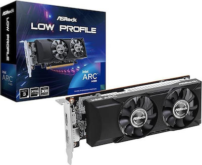 ASRock ARC A380 6GB GDDR6 Profil redus Placă Grafică