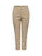 Only Women's Fabric Trousers Beige