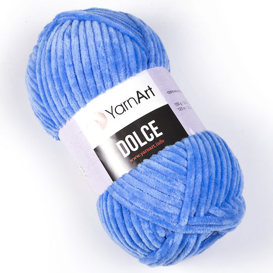 YarnArt Dolce Chunky Mikropolyester Hellblau 120m 100g