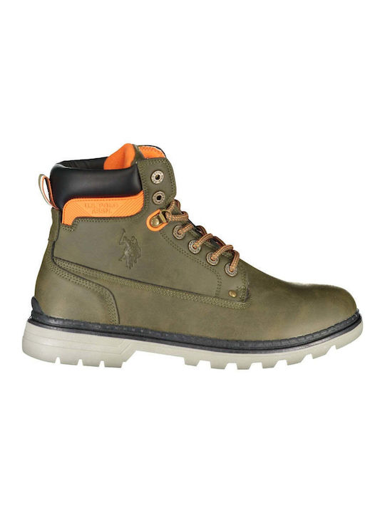 U.S. Polo Assn. Men's Boots Green