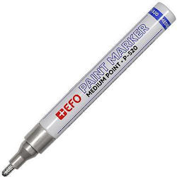 +Efo Marker Permanent Argint