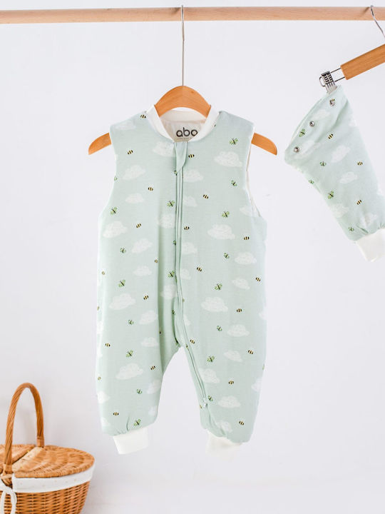 Ako Winter Baby Schlafsack Minzgrün Ako Winter Baby Schlafsack Minzgrün