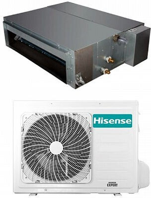 Hisense UnitAUD105UX4REH8 / AUW105U4RK7 Gewerbliche Inverter-Klimaanlage Unterputz-Deckeneinheit