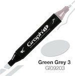 Drawing Marker Green Grey 1pcs