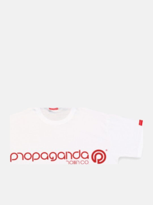 Propaganda T-shirt White 1304-1332-1023-8
