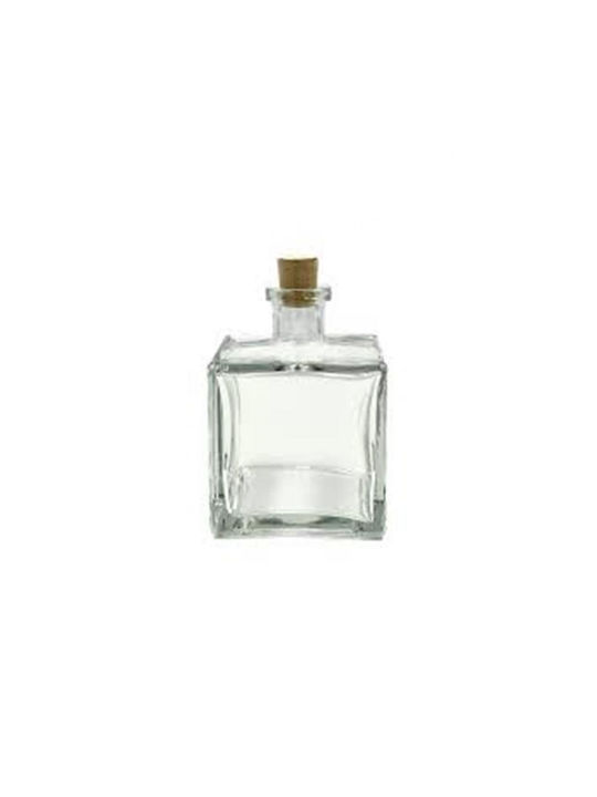 Atmosphera Pamela Water Bottle Glass with Screw Lid Transparent 500ml
