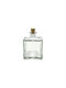Atmosphera Pamela Water Bottle Glass with Screw Lid Transparent 500ml