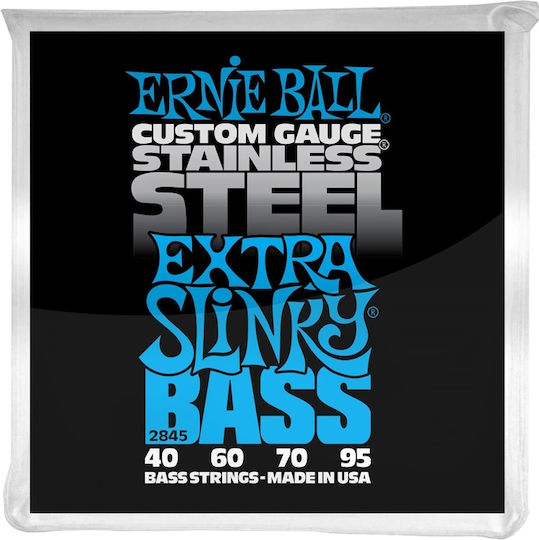 Ernie Ball Set Corzi Pentru Bas Oțel Inoxidabil 40 - 95
