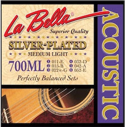 La Bella Leichte 11 - 50 Akustikgitarrensaiten