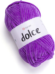 YarnArt Dolce Chunky Purple