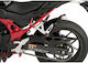 Puig Back Motorcycle Wheel Mudguard for Honda Hornet Black 1pcs