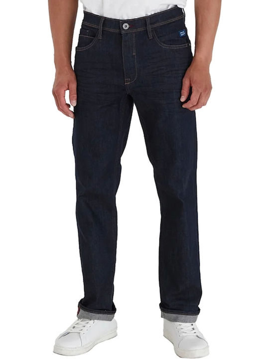 Men's Jeans Pants Elastic with Regular Straight Fit Blue