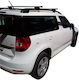 Nordrive Μπάρες Οροφής Αλουμινίου Silenzio για Skoda Yeti (Σετ με πόδια) Ασημί