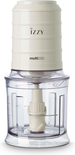 Izzy Iz-6906 Mini Tocător Multi 550W Cu Recipient 700ml Alb