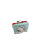 Christmas Metal Suitcase Box Let It Snow Hanging Ornament Little Gift Metal Red 8x18cm IL28495022B