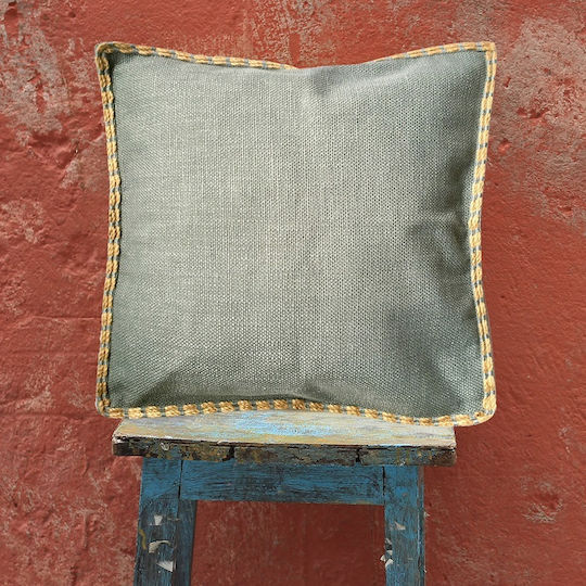 Vasilas Home Μαξιλάρι Καναπέ Gf-19c024 Blue 45x45εκ.