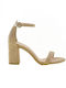 Suede Sandalen Rosa