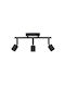 Aigostar Rectangle Metallic Frame for Spot GU10 Black 31x14cm. 1pcs