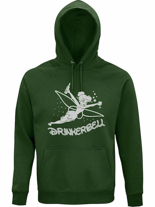 Drinkerbell, A Non Ordinary Fairy Kapuzenpulli Grün Dunkelgrün