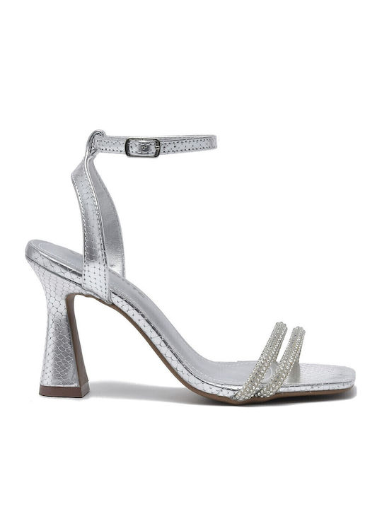 Sandalen Silber