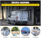 Vevor Roof Bars Steel 203cm. (with Roof Rack Legs) Silver