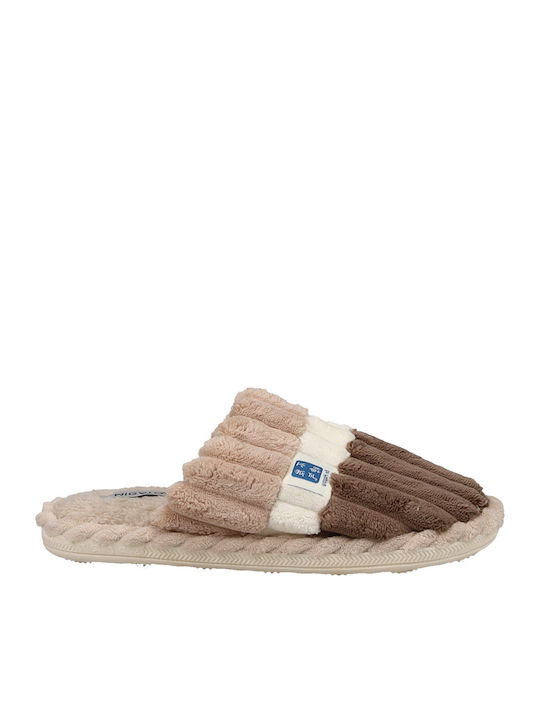 Winter Women's Slippers Beige