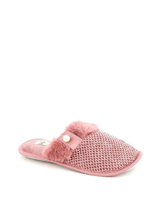 B-Soft Winter Women's Slippers in Pink color