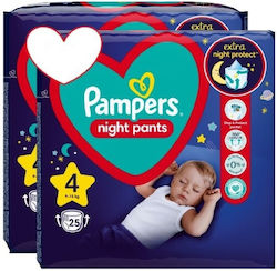 Pampers Night Pants No. 4 για 9-15kg Pampers Night Pants No. 4 για 9-15kg
