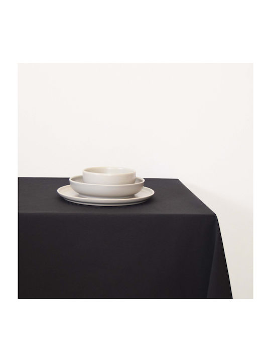 Decocraft Tischtuch Basic Black Velvet-Black Me...