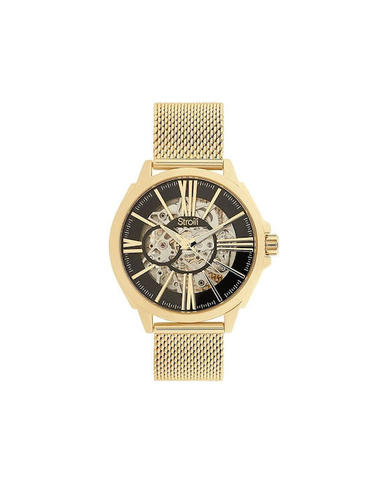 Stroili Watch with Gold Metal Bracelet